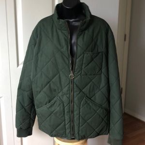 G.H. Bass & Co For Hard Service Green Jacket Sz